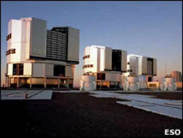 Очень большой телескоп в Чили