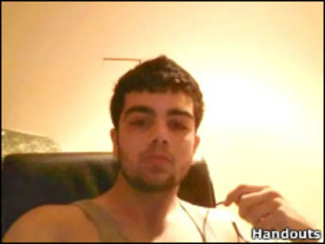 یزدان غیاثوند - تصویر منتشر شده توسط پلیس