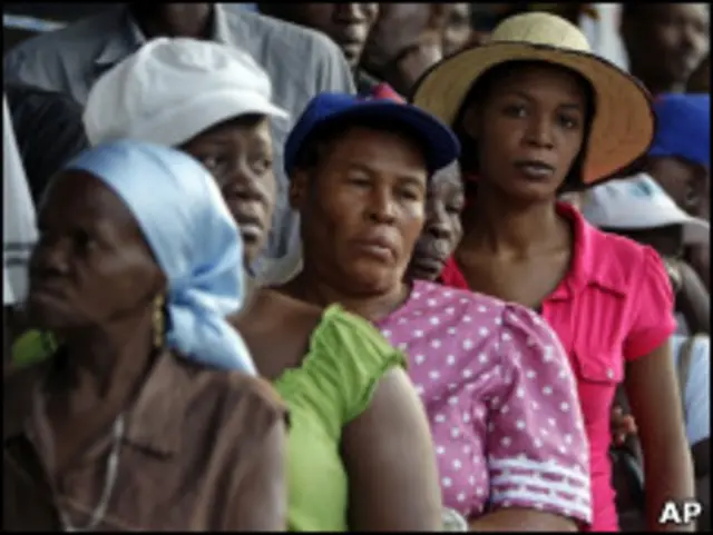 A Anistia Internacional diz que a violência sexual no Haiti aumentou