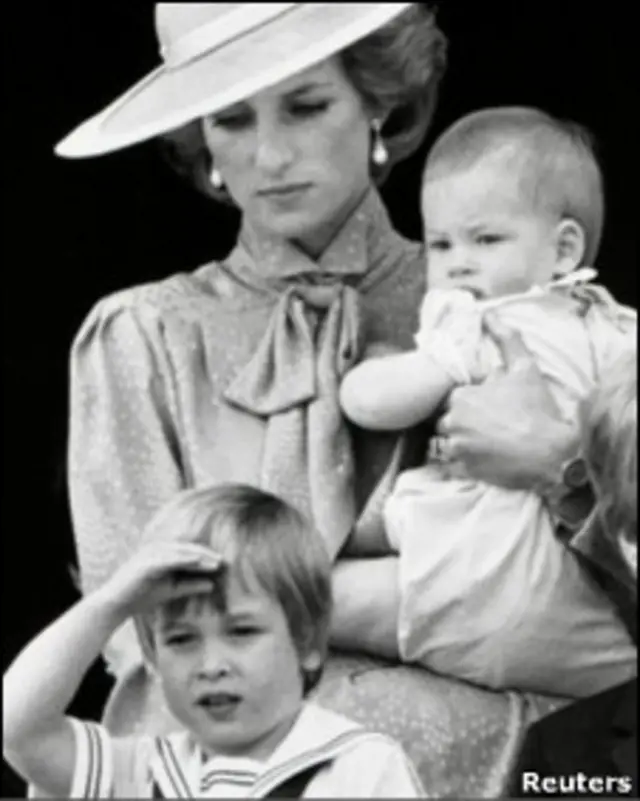 Putri Diana dan William, Harry