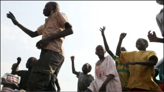 أطفال في جوبا