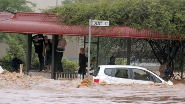 Banjir besar melanda kota Brisbane, negara bagian Queesland, Australia
