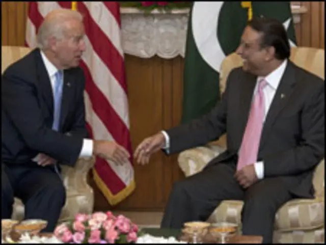 جو بائیڈن وزیراعظم گیلانی سے ملاقات سے قبل صدر زرداری سے بھی ملے