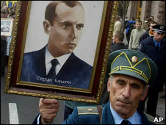 Сторонники Бандеры в Киеве