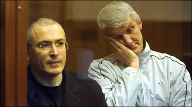 Ông Khodorkovsky và đối tác Lebedev