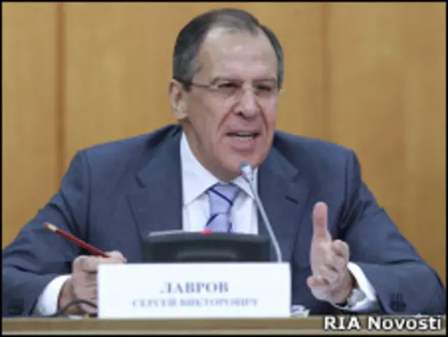 Menlu Rusia Sergey Lavrov