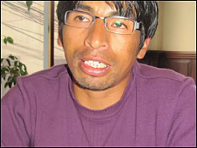 Juan Carlos Aduviri.