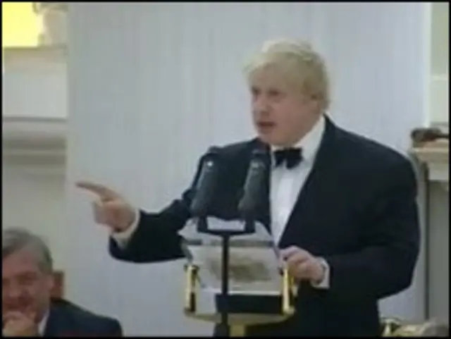Мэр Лондона Борис Джонсон
