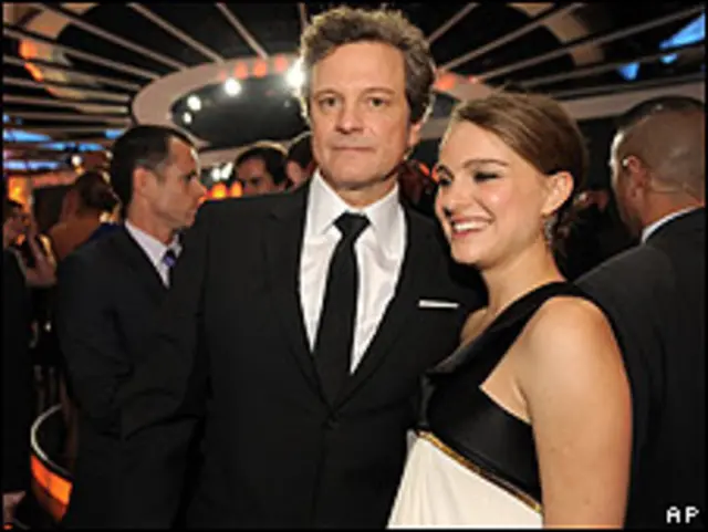 Колін Ферт і Наталі Портман 