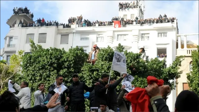 Tunisia and protesters