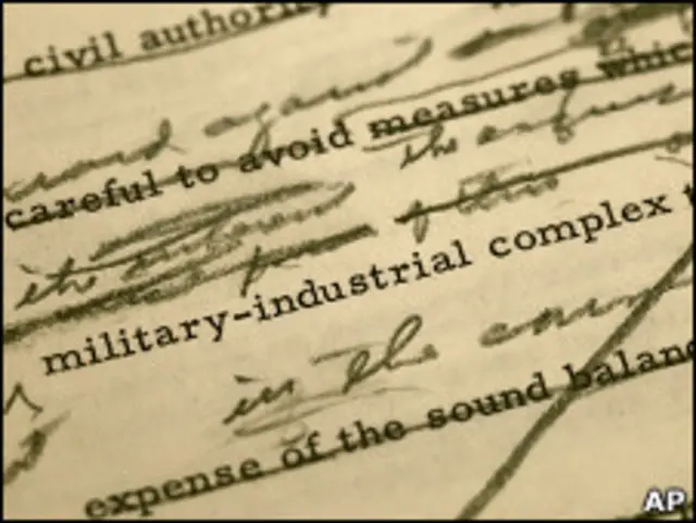 Texto del discurso de Dwight Eisenhower