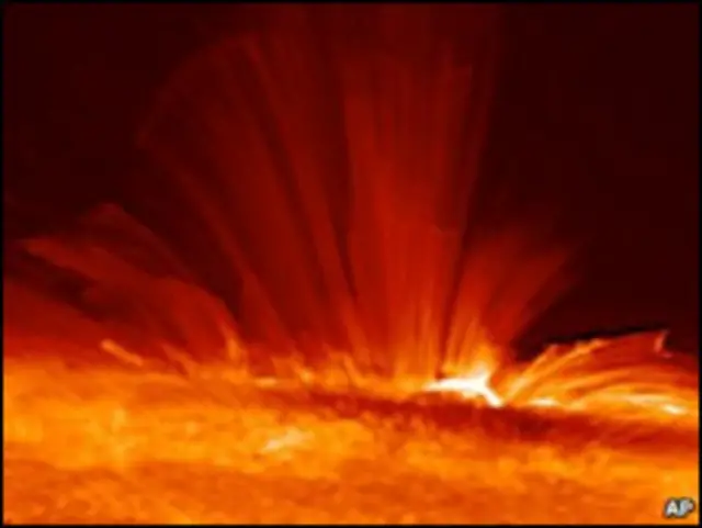 Вспышка на Солнце
