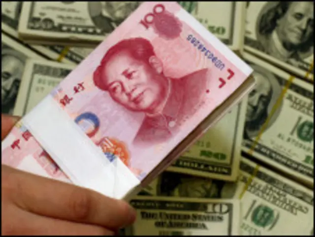 юань и доллар