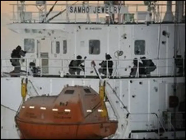 Kapal dibajak di Somalia 