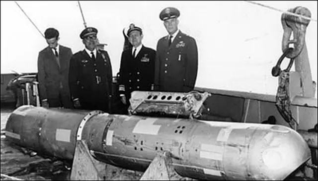 Bomba Palomares © PD-USGOV-MILITARY-NAVY.