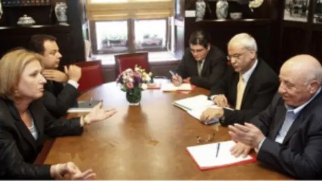 وفدا التفاوض الإسرائيلي والفلسطيني