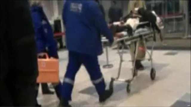 Korban ledakan bandara Moskow