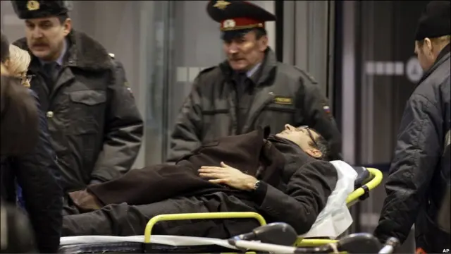 Korban ledakan bandara Moskow