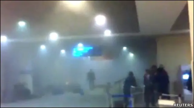 Pemboman di bandara Moskow