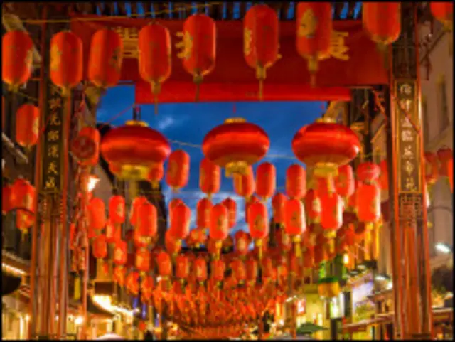 伦敦中国春节