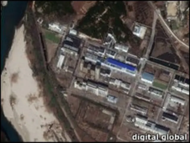 朝鮮核基地圖片
