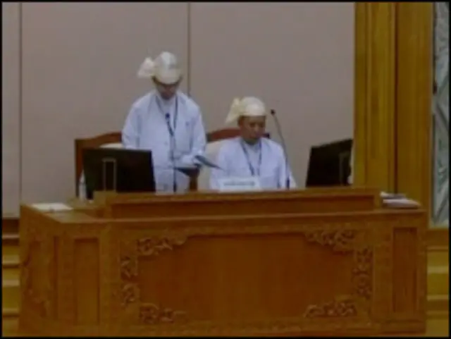 ချင်းပါတီတွေက စုပေါင်းကန့်ကွက်လို့ အဲဒီဝန်ကြီး အမည်စာရင်းကို ပယ်လိုက်တာပါ