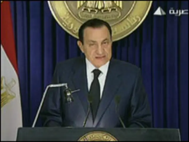 صدر حسنی مبارک نے ستمبر انتخابات کے بعد اقتدار سے الگ ہونے کا اعلان کیا ہے