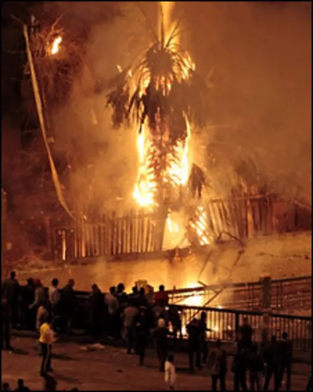 Egypt burns