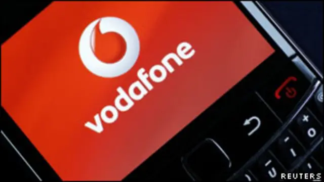 Logo hãng Vodafone