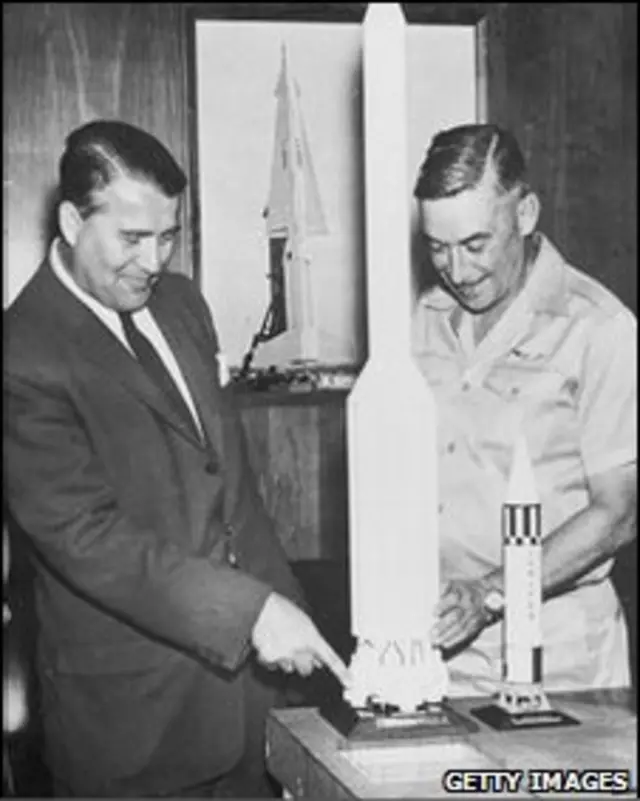 ایالات متحده از فن آوری موشکی نازی ها برای برنامه فضایی خود استفاده کرد