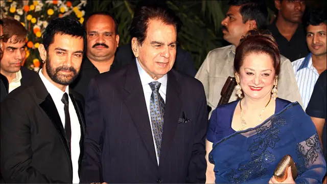 आमिर ख़ान, दिलीप कुमार, सायरा बानो