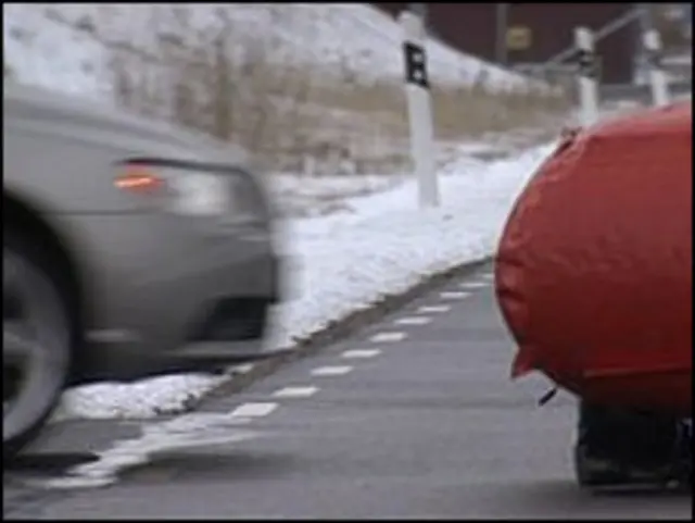 Испытание системы автоторможения