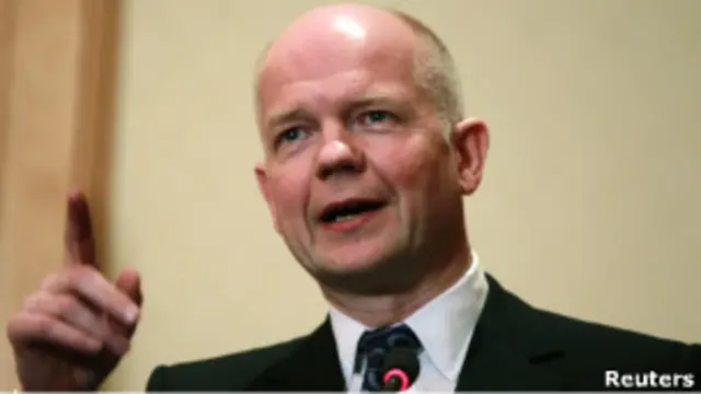 وزير الخارجية البريطاني ويليام هيج