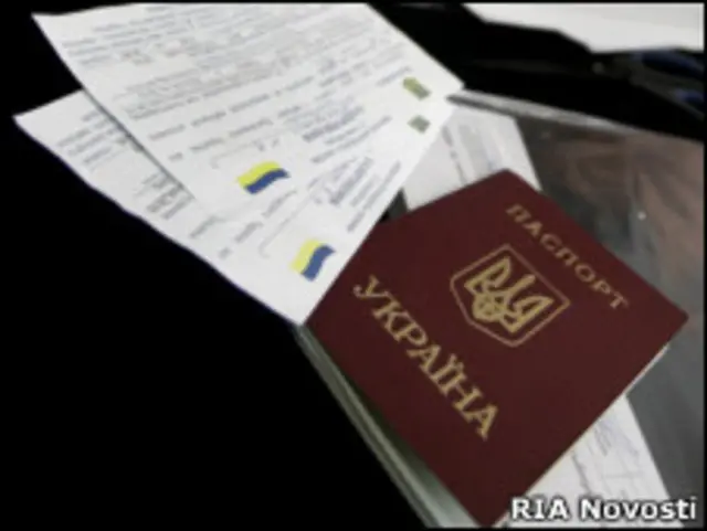 Украинский паспорт