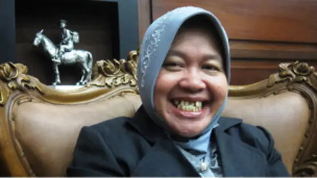 Walikota Surabaya Tri Rismarini