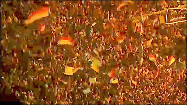 Người dân Cairo ăn mừng thắng lợi của cách mạng đường phố tối 11/2