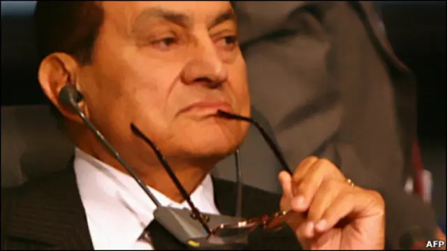 حسنی مبارک، رئیس جمهور سابق مصر