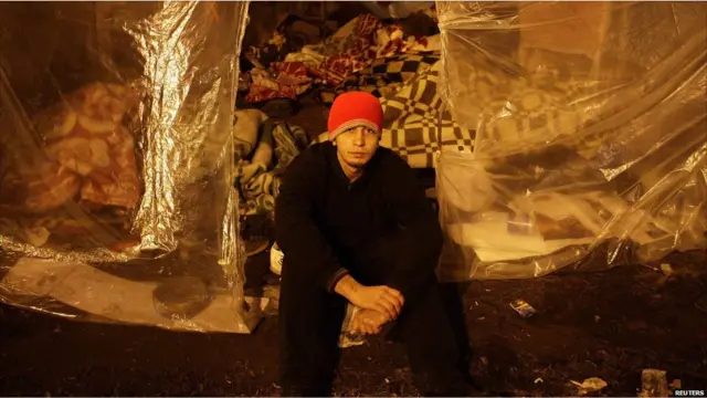 Demonstran di Lapangan Tarhrir