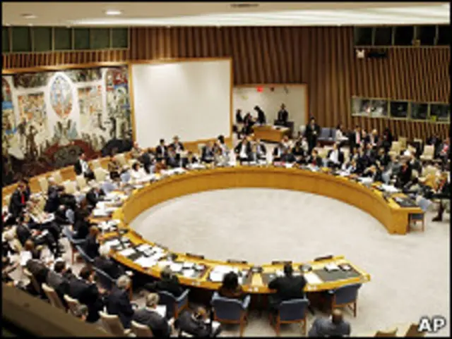联合国安全理事会在纽约总部开会(11/2/2011)