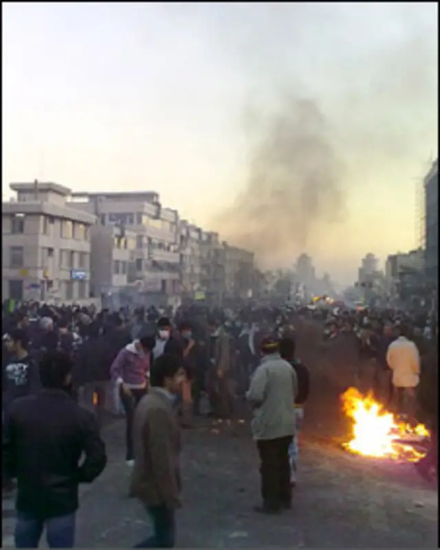 تظاهرات 25 بهمن تهران علیه دولت