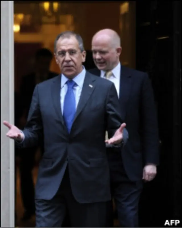 Сергей Лавров и Уильям Хейг