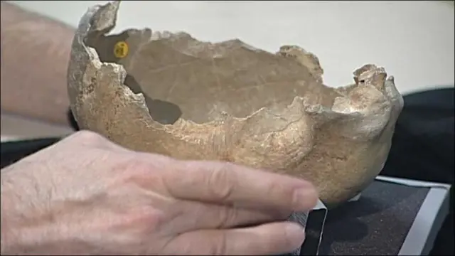 被认为是吃人族用作碗的头颅骸骨