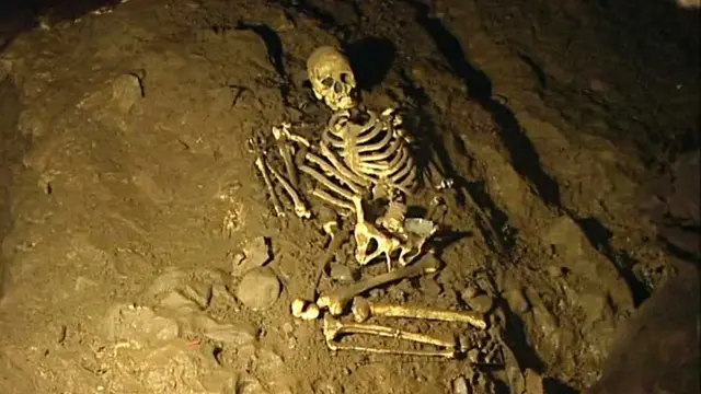 被认为是吃人族用作碗的头颅骸骨