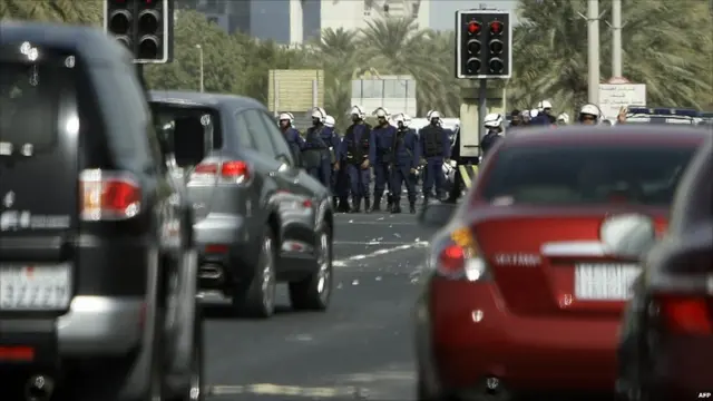 قوات أمن بحرينية