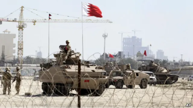 Militer di Manama, Bahrain