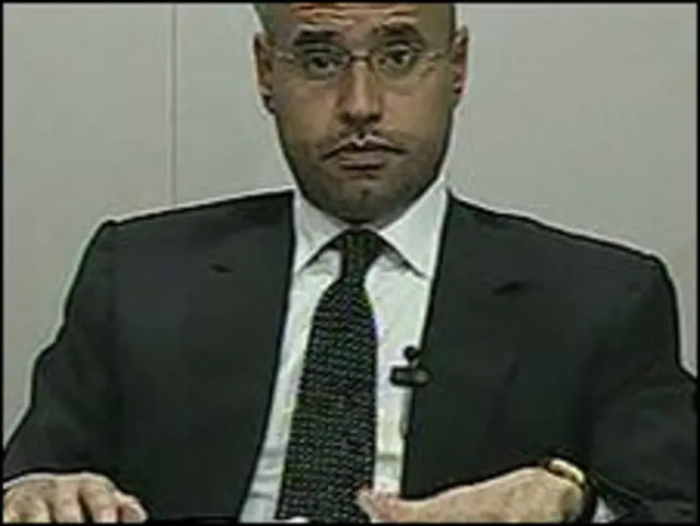 سیف الاسلام قذافی