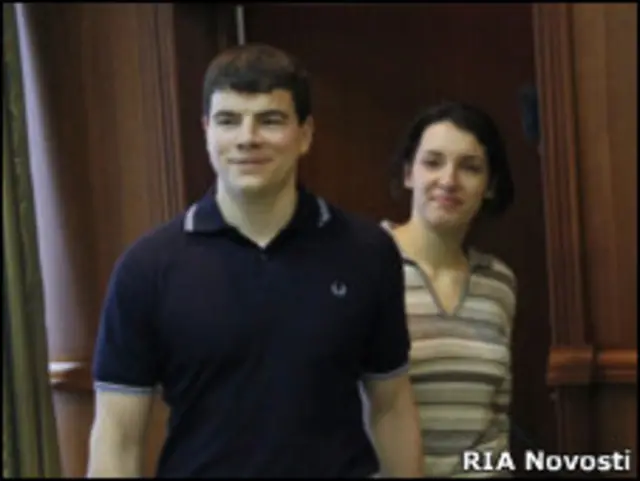 Никита Тихонов и Евгения Хасис в Мосгорсуде