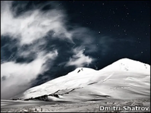 Эльбрус. Фотография Дмитрия Шатрова