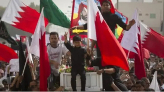 متظاهرون في البحرين