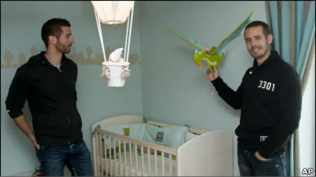 Лоран Ґілан і Петер Морранс чекають сина понад 2 роки